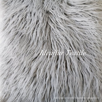 High Quality Mongolia Fur Throw Luxury Faux Fur Blanket